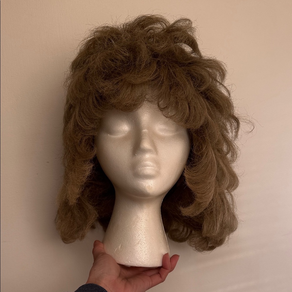 Voluminous Brown Curly Wig for Women (15)
